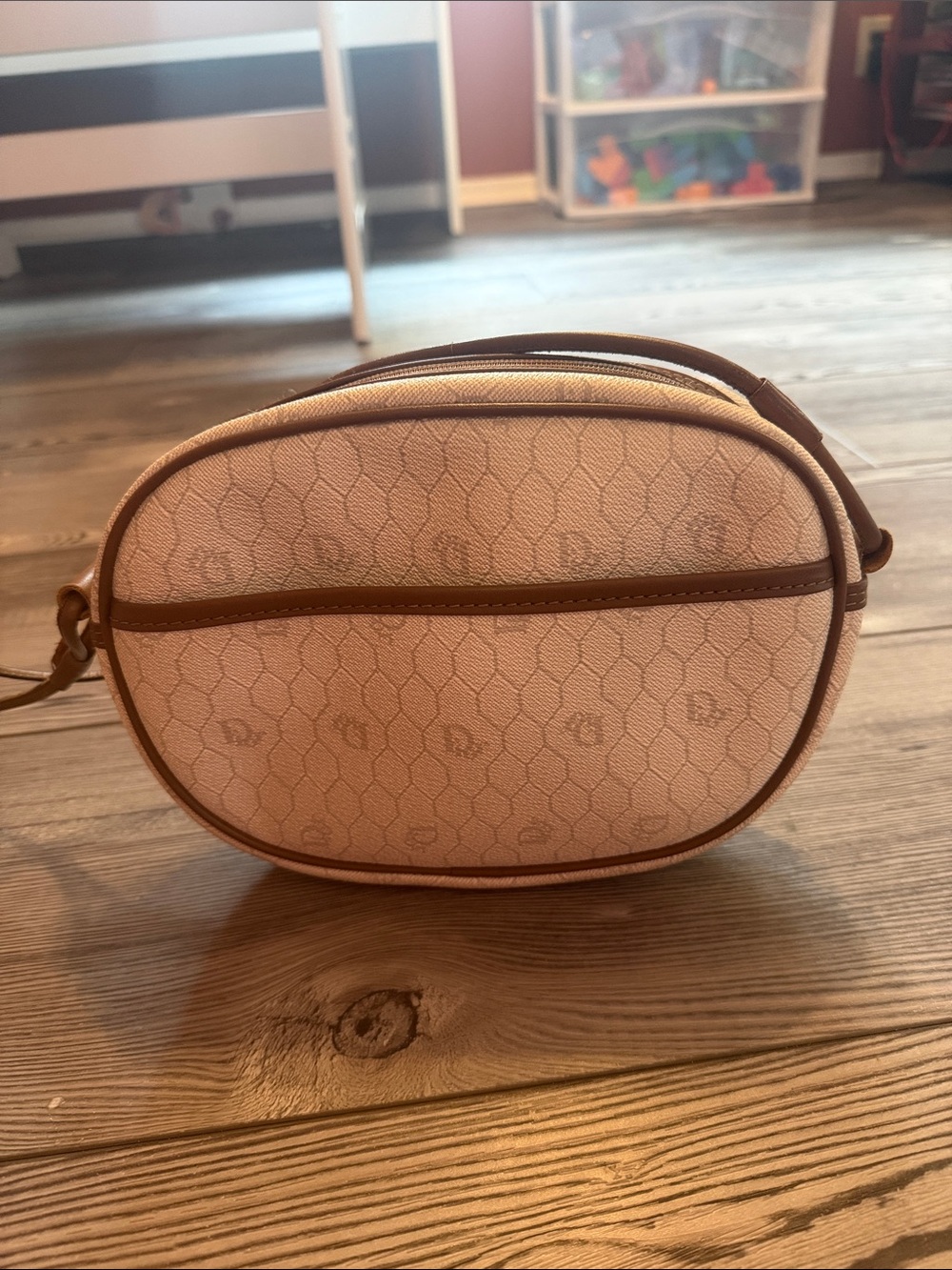 Authentic Honeycomb Christian Dior Crossbody Bag